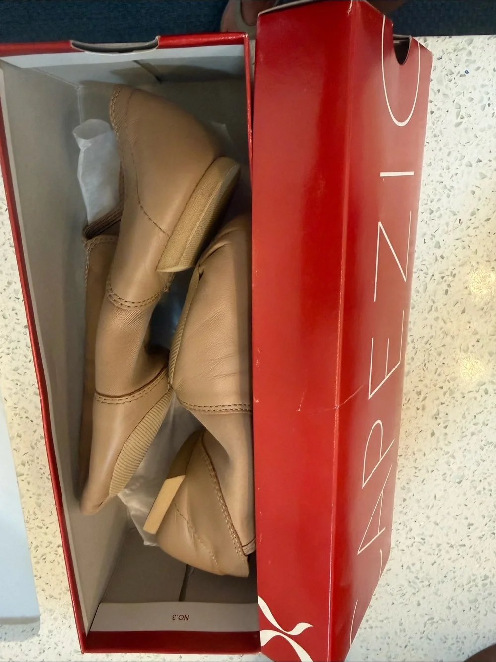 Capezio soft leather
